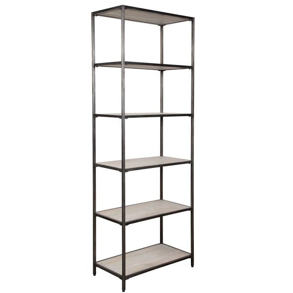 Etagere Baldwin finitura canna di fucile