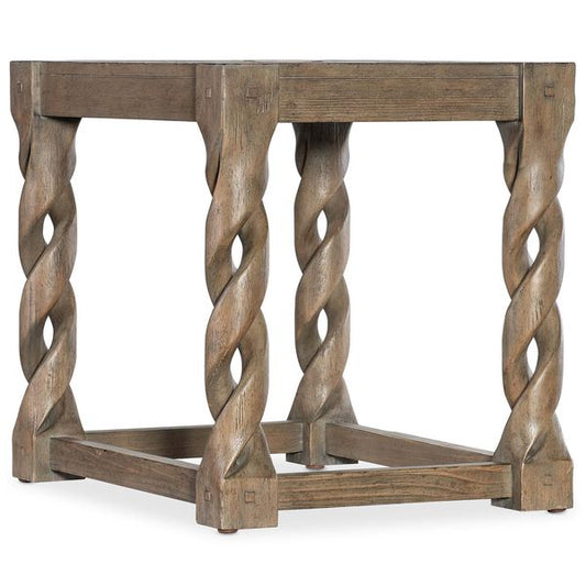 Tavolino d'angolo Jack O'bein, Legno Naturale Medio