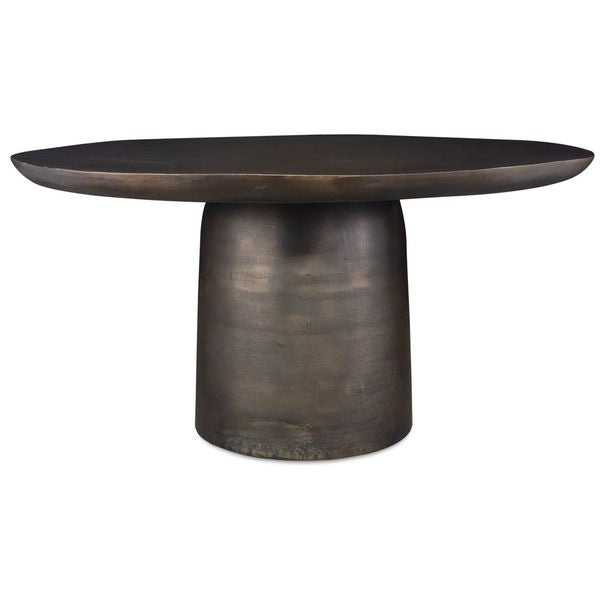 Tavolo da pranzo Madrone bronzo scuro dorato
