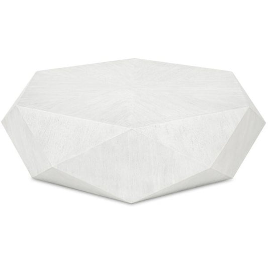 Tavolino da caffe grande Volker, Colore Bianco