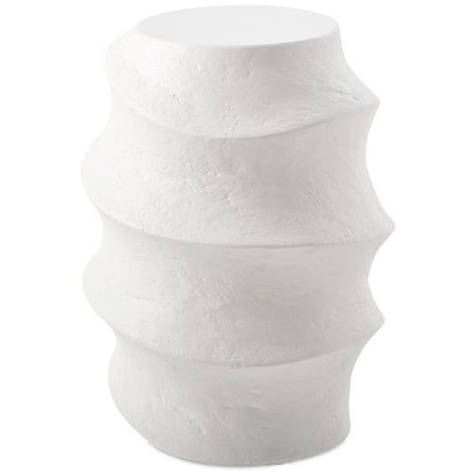 Tavolo decorativo Winded, Colore Bianco