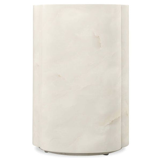 Tavolo decorativo Eleana, Onice Bianco